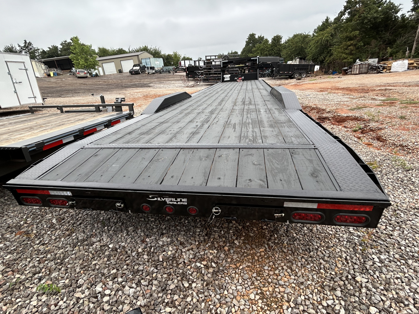 Used 2025 East Texas Trailers 102”x40’ Tandem Axles(7000lbs)Lowboy Equipment Trailer(Repo Trailer)