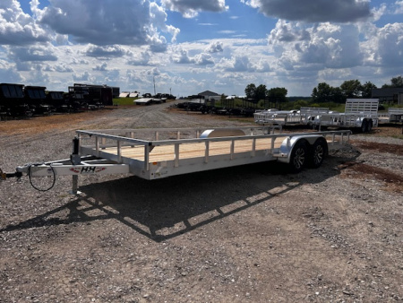 New 2026 H&H Trailers 82X22 ALUMINUM BI-FOLD GATE Utility Trailer