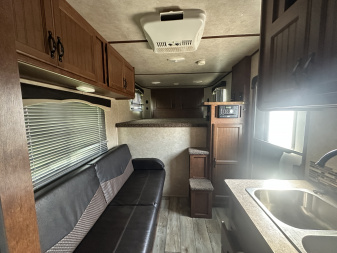 Used 2018 Bison Trailers 3H 10' LQ Trail Hand Horse Trailer