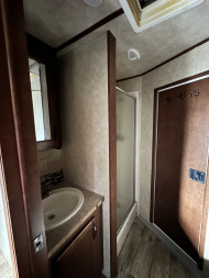 Used 2018 Bison Trailers 3H 10' LQ Trail Hand Horse Trailer