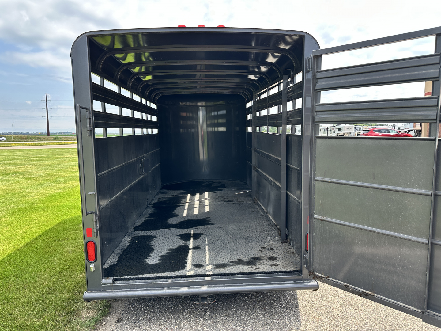 Used 2023 Delta Mfg 16' BP Stock / Stock Combo Trailer