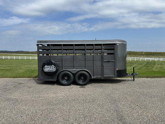 Used 2023 Delta Mfg 16' BP Stock / Stock Combo Trailer