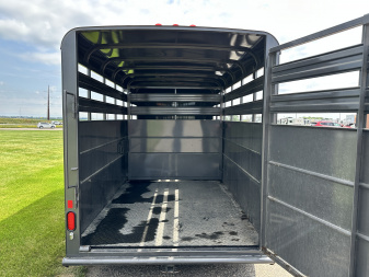Used 2023 Delta Mfg 16' BP Stock / Stock Combo Trailer