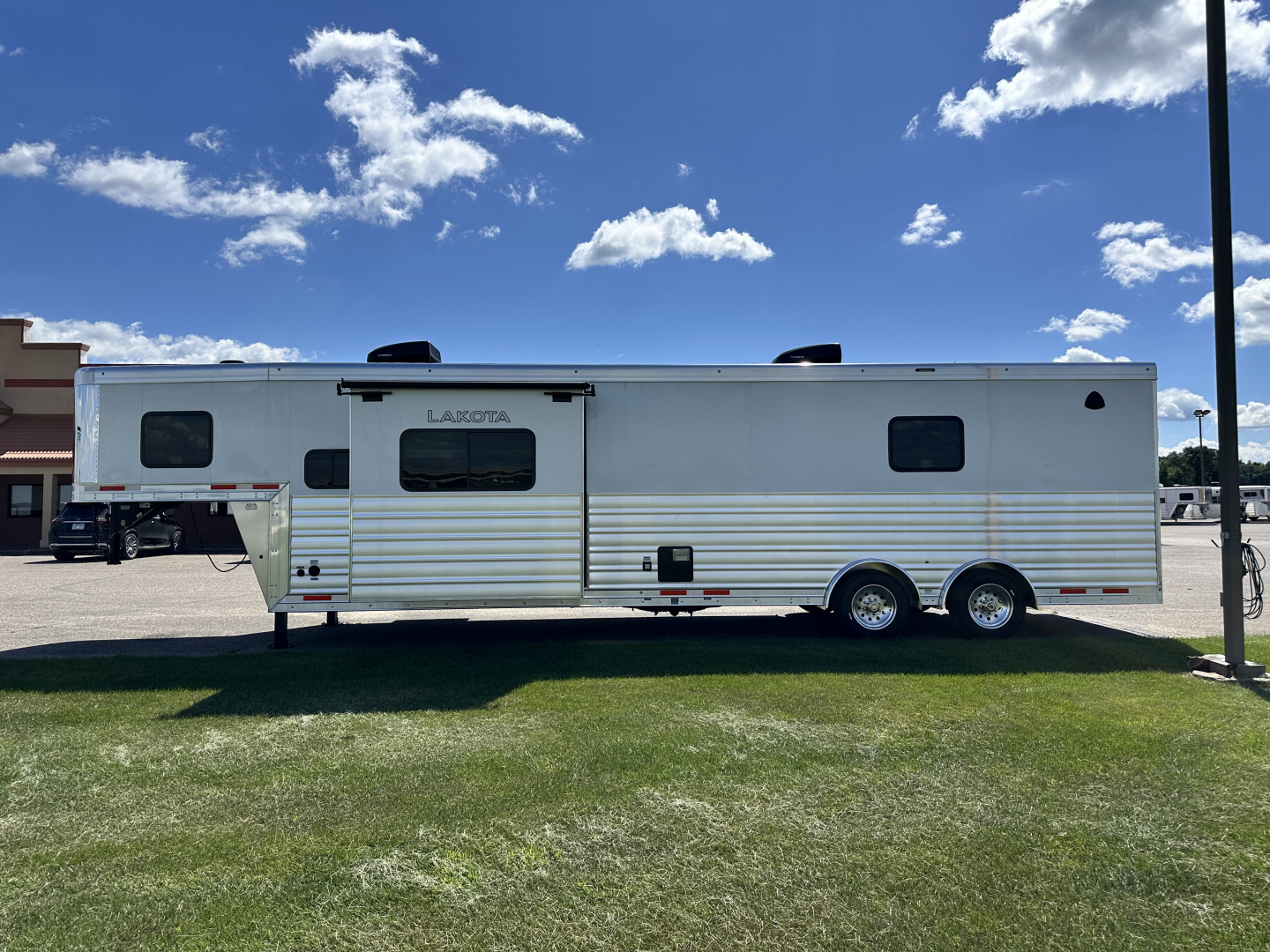 New 2026 Lakota 14' Toy Hauler 13' LQ ATV Trailer