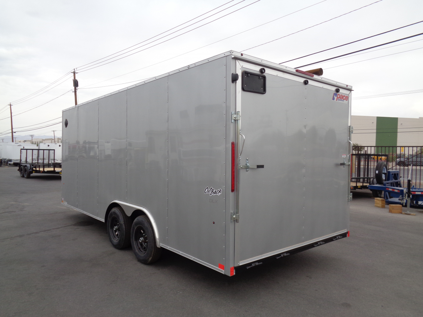 New 2026 Pace American * Out Back DLX * 8.5x20 Tandem Axle 10k Enclosed Car Hauler
