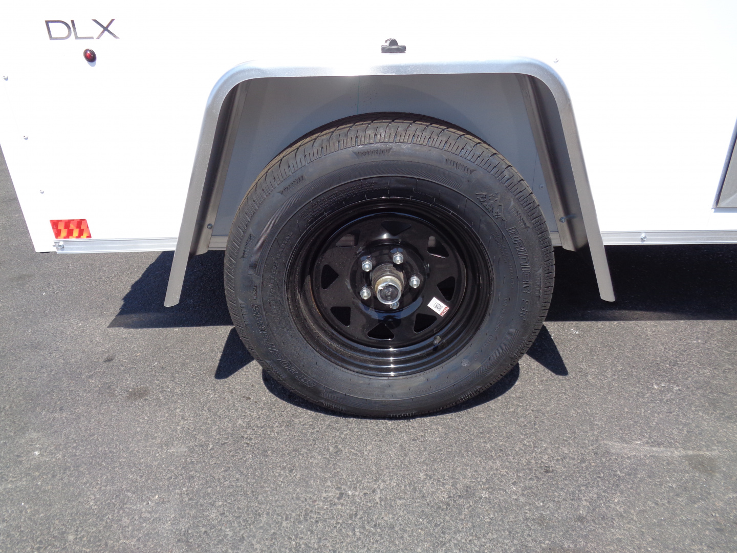 New 2026 Pace American * Out Back DLX * 5x8 V-Nose Single Axel Cargo Trailer w/ Rear Ramp Door