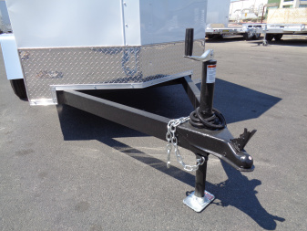 New 2026 Pace American * Out Back DLX * 5x8 V-Nose Single Axel Cargo Trailer w/ Rear Ramp Door