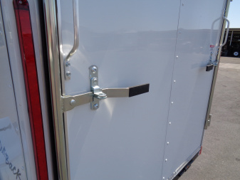 New 2026 Pace American * Out Back DLX * 5x8 V-Nose Single Axel Cargo Trailer w/ Rear Ramp Door