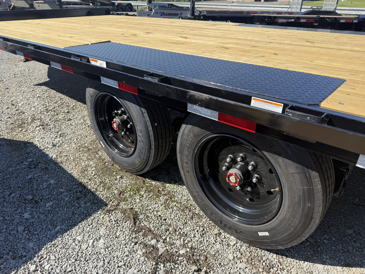 New 2026 Big Tex Trailers 16OA Deckover Trailer 102”X24’ 17.5K G..V.W.R.