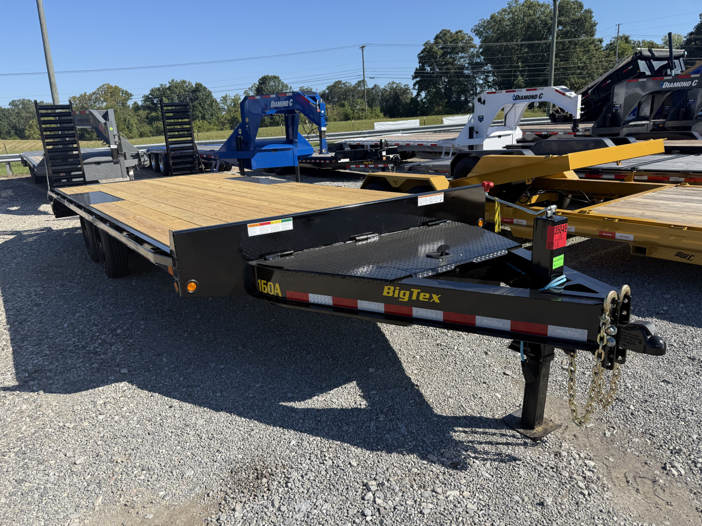 New 2026 Big Tex Trailers 16OA Deckover Trailer 102”X24’ 17.5K G..V.W.R.