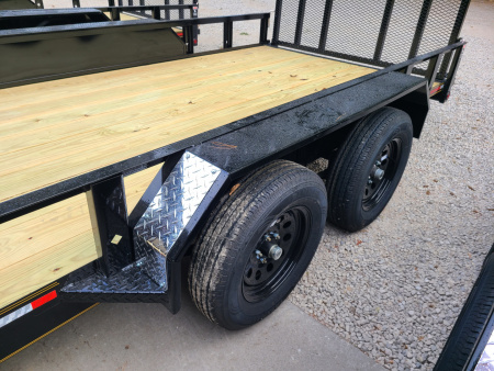 New Heartland 82x16' UTILITY - 1 BRAKE, 4' GATE