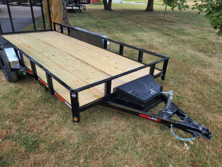 New Heartland 82x16' UTILITY - 1 BRAKE, 4' GATE, TOOL BOX