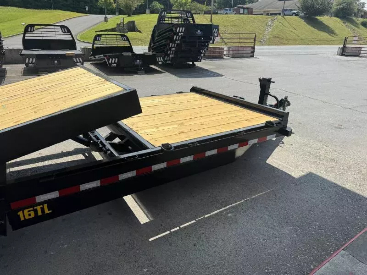 New 2025 Big Tex Trailers 16TL 83" x 22 (16 + 6) Super Duty Tilt Bed Trailer 17.5k Tilt Trailer