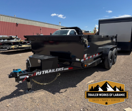 New 2026 PJ D7 DUMP TRAILER 7X14 14K BP- 14 Ply tires