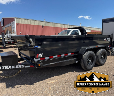 New 2026 PJ D7 DUMP TRAILER 7X14 14K BP- 14 Ply tires