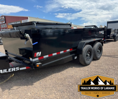 New 2026 PJ D7 DUMP TRAILER 7X14 14K BP