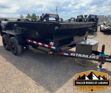New 2026 PJ D7 DUMP TRAILER 7X14 14K BP- 14 Ply Tires