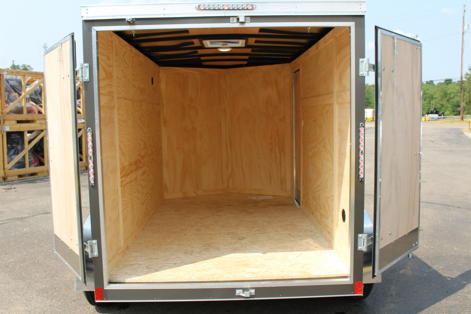 New 2026 Darkhorse Cargo DHW 6' x 10' Enclosed Trailer - DOUBLE REAR DOOR- 6' Interior Height - 7000# GVW
