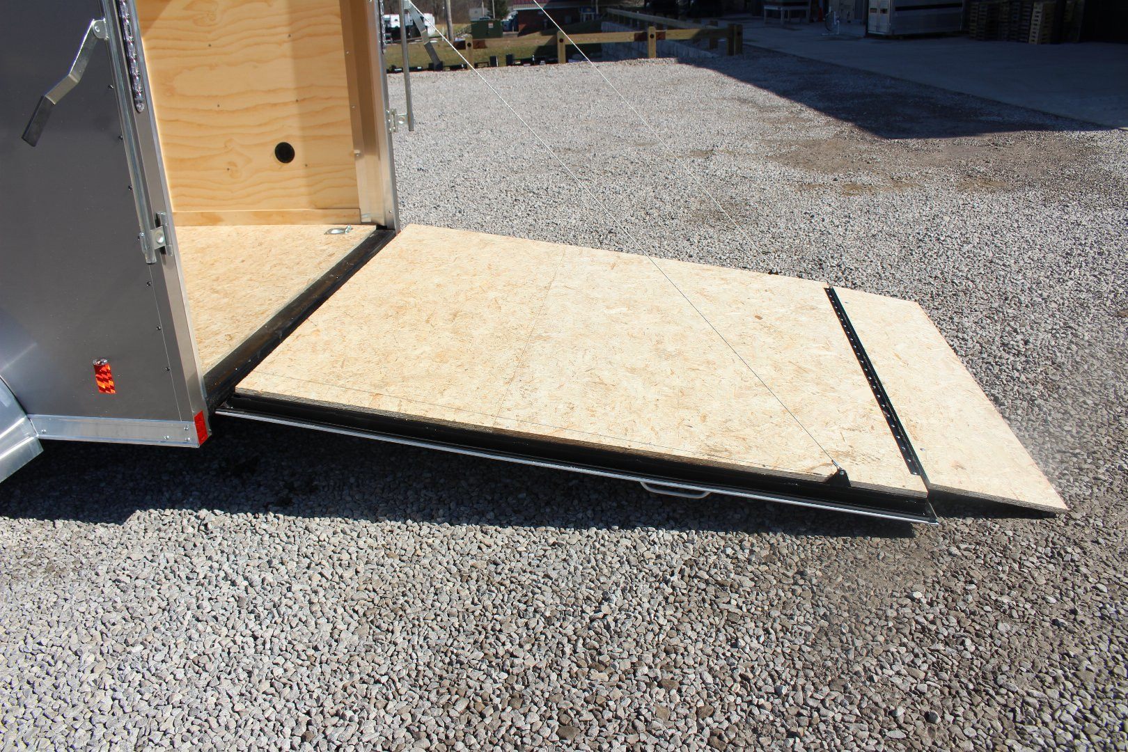 New 2026 Darkhorse Cargo 7' x 12' Enclosed Trailer - Ramp Door - 7' Interior Height - 7000# GVW