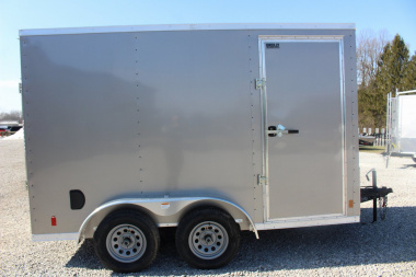 New 2026 Darkhorse Cargo 7' x 12' Enclosed Trailer - Ramp Door - 7' Interior Height - 7000# GVW