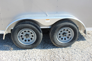 New 2026 Darkhorse Cargo 7' x 12' Enclosed Trailer - Ramp Door - 7' Interior Height - 7000# GVW
