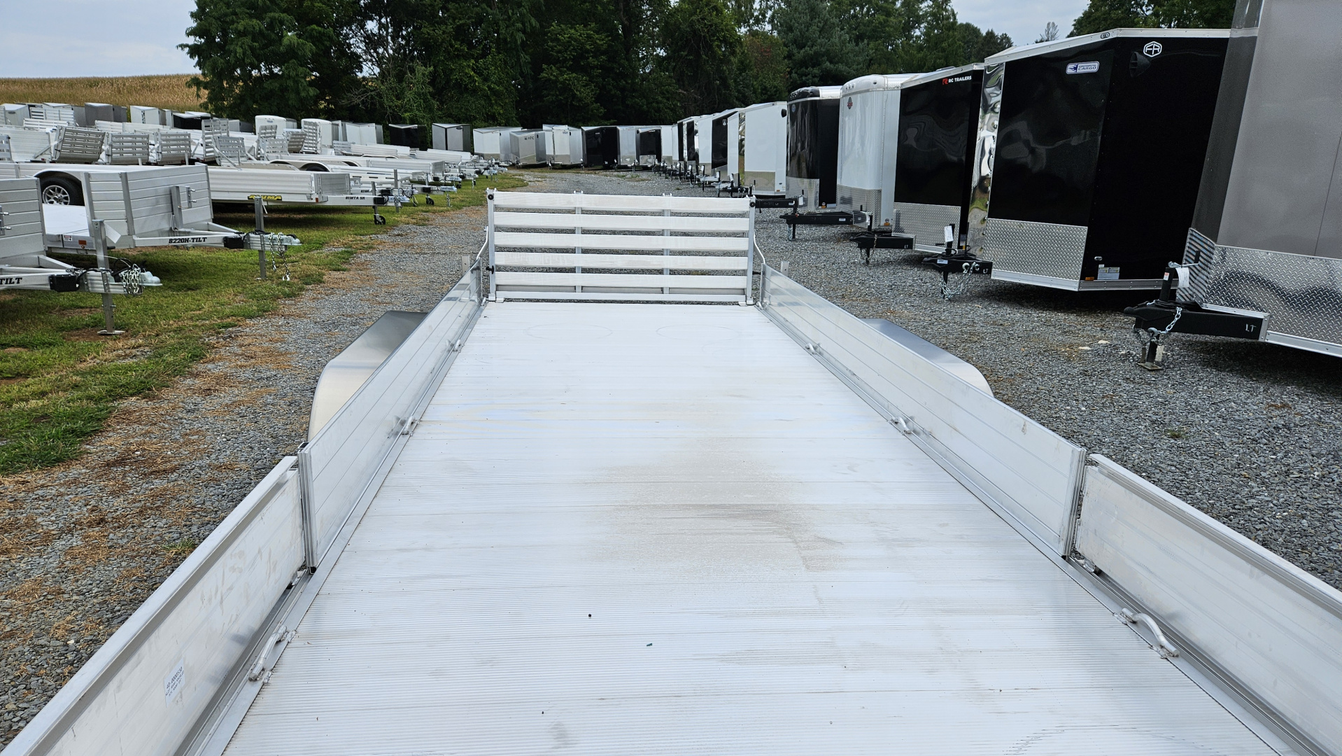 New 2026 Aluma 81X20TA ATV Trailer
