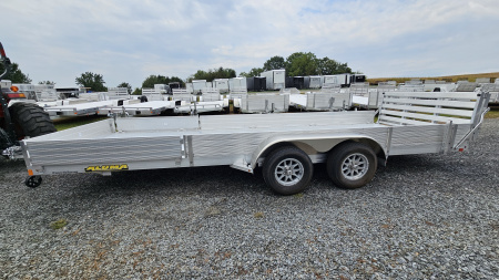New 2026 Aluma 81X20TA ATV Trailer