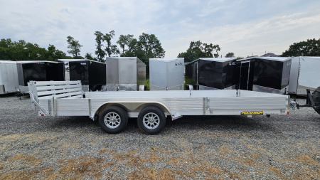 New 2026 Aluma 81X20TA ATV Trailer
