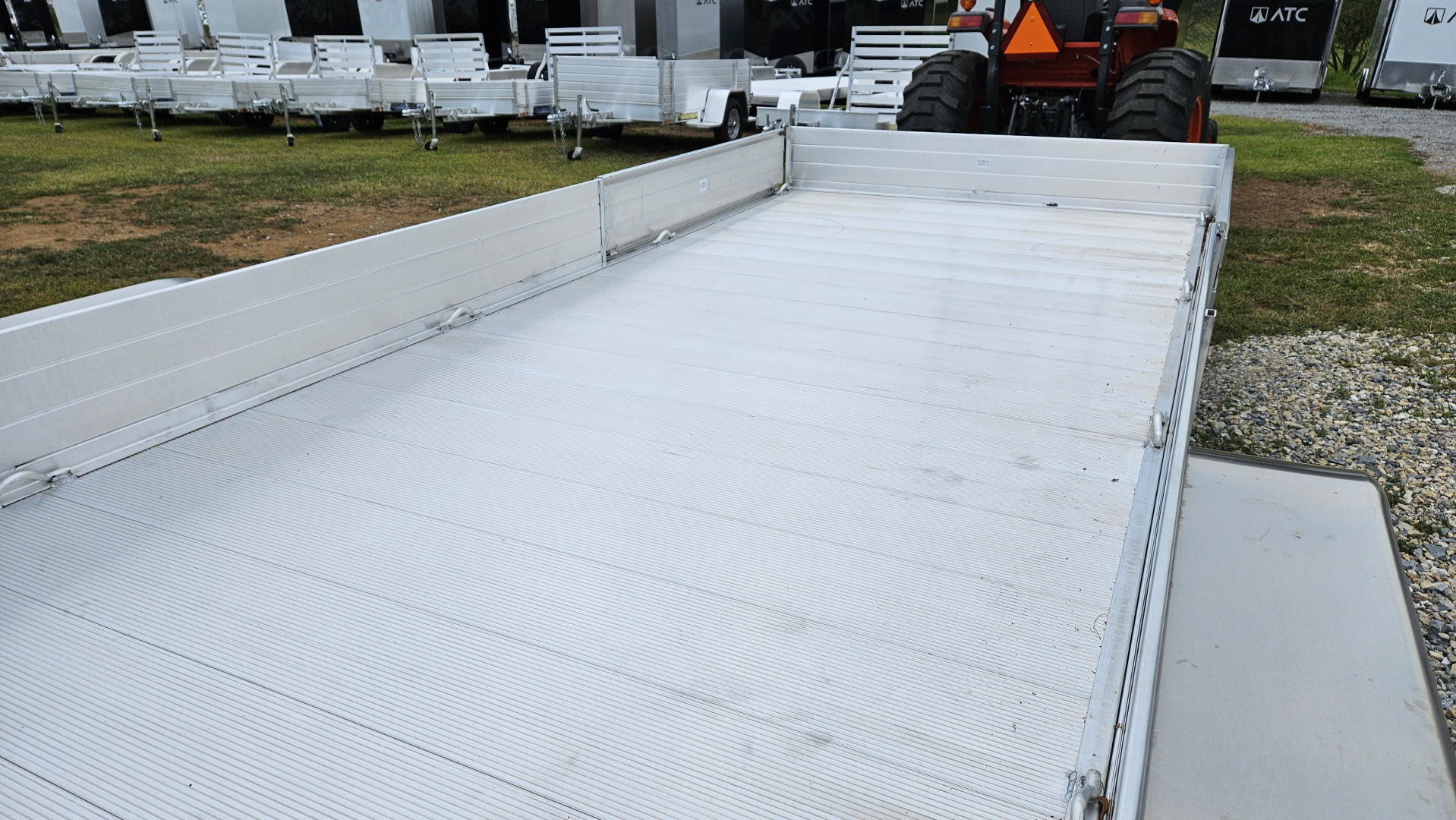 New 2026 Aluma 81X22TA ATV Trailer