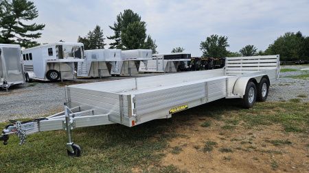 New 2026 Aluma 81X22TA ATV Trailer