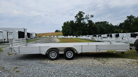 New 2026 Aluma 81X22TA ATV Trailer