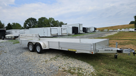 New 2026 Aluma 81X22TA ATV Trailer