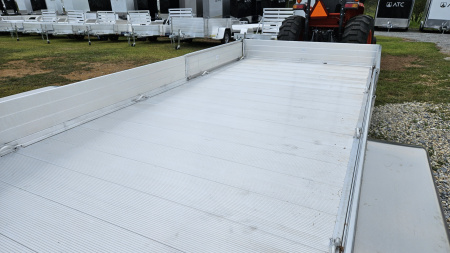 New 2026 Aluma 81X22TA ATV Trailer