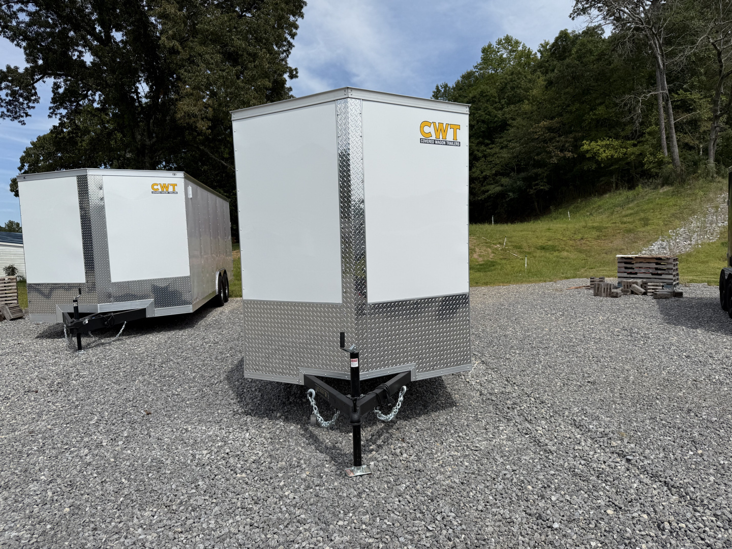 New 2025 Covered Wagon Trailers 6x12 SA .030 D/D Cargo / Enclosed Trailer