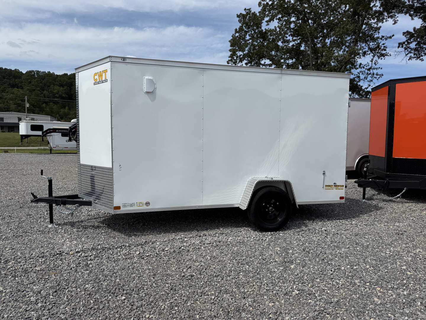 New 2025 Covered Wagon Trailers 6x12 SA .030 D/D Cargo / Enclosed Trailer
