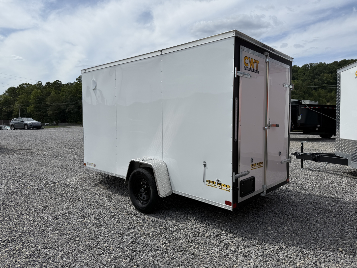 New 2025 Covered Wagon Trailers 6x12 SA .030 D/D Cargo / Enclosed Trailer