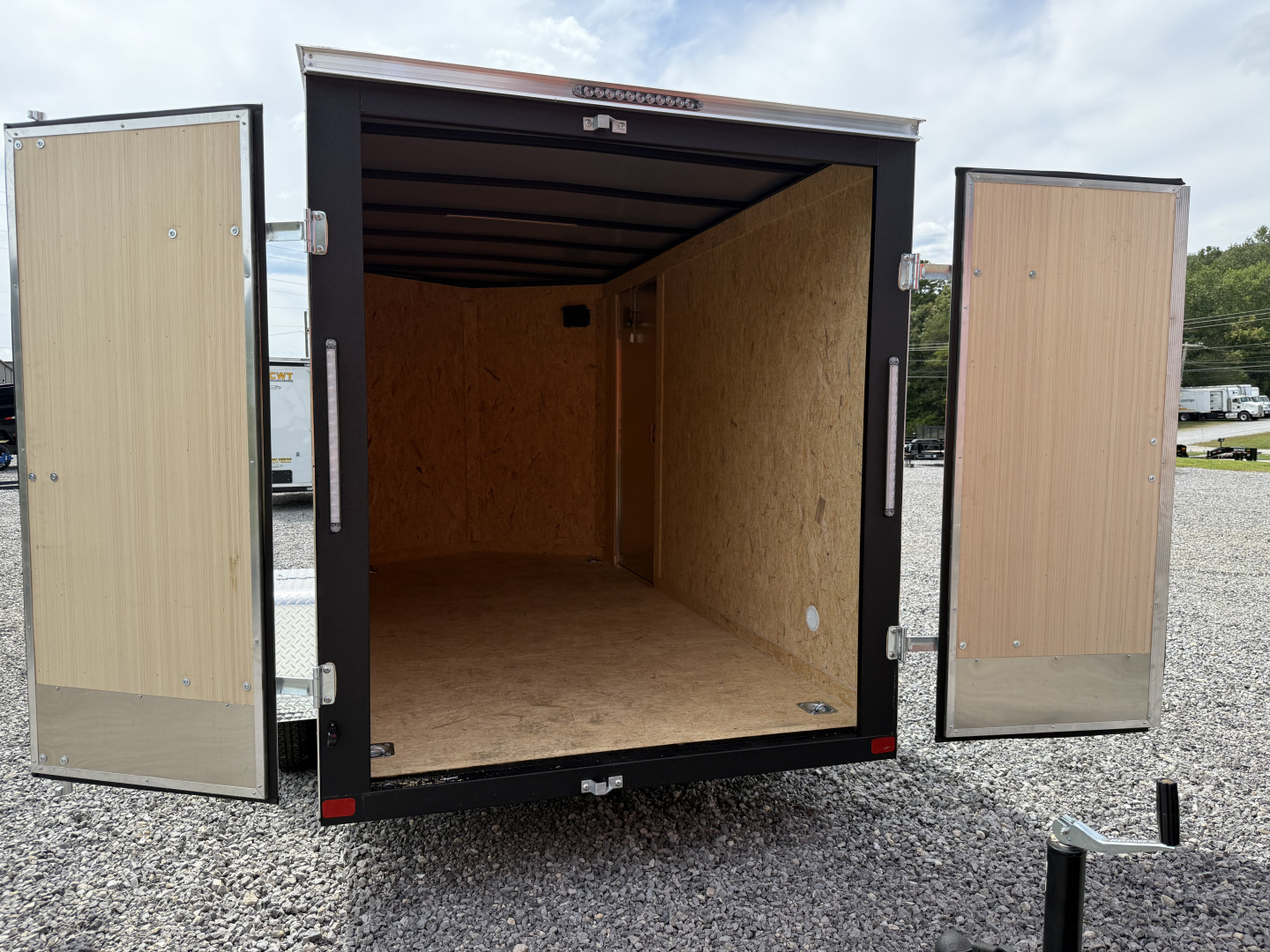 New 2025 Covered Wagon Trailers 6x12 SA .030 D/D Cargo / Enclosed Trailer