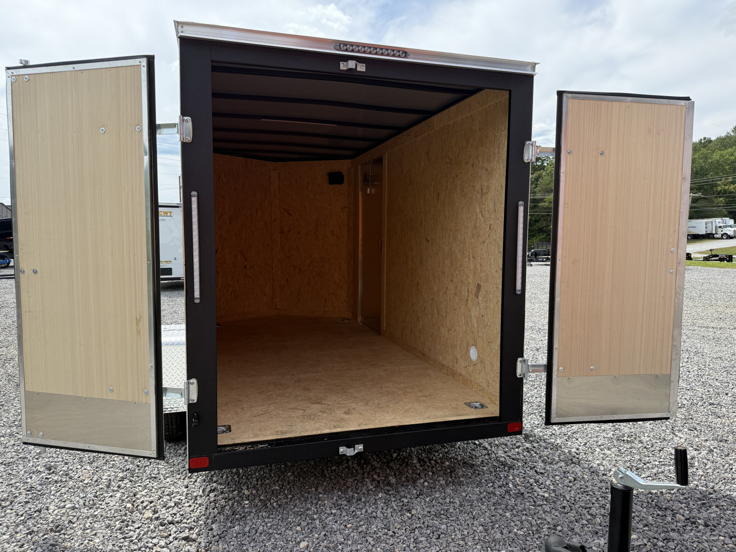 New 2025 Covered Wagon Trailers 6x12 SA .030 D/D Cargo / Enclosed Trailer