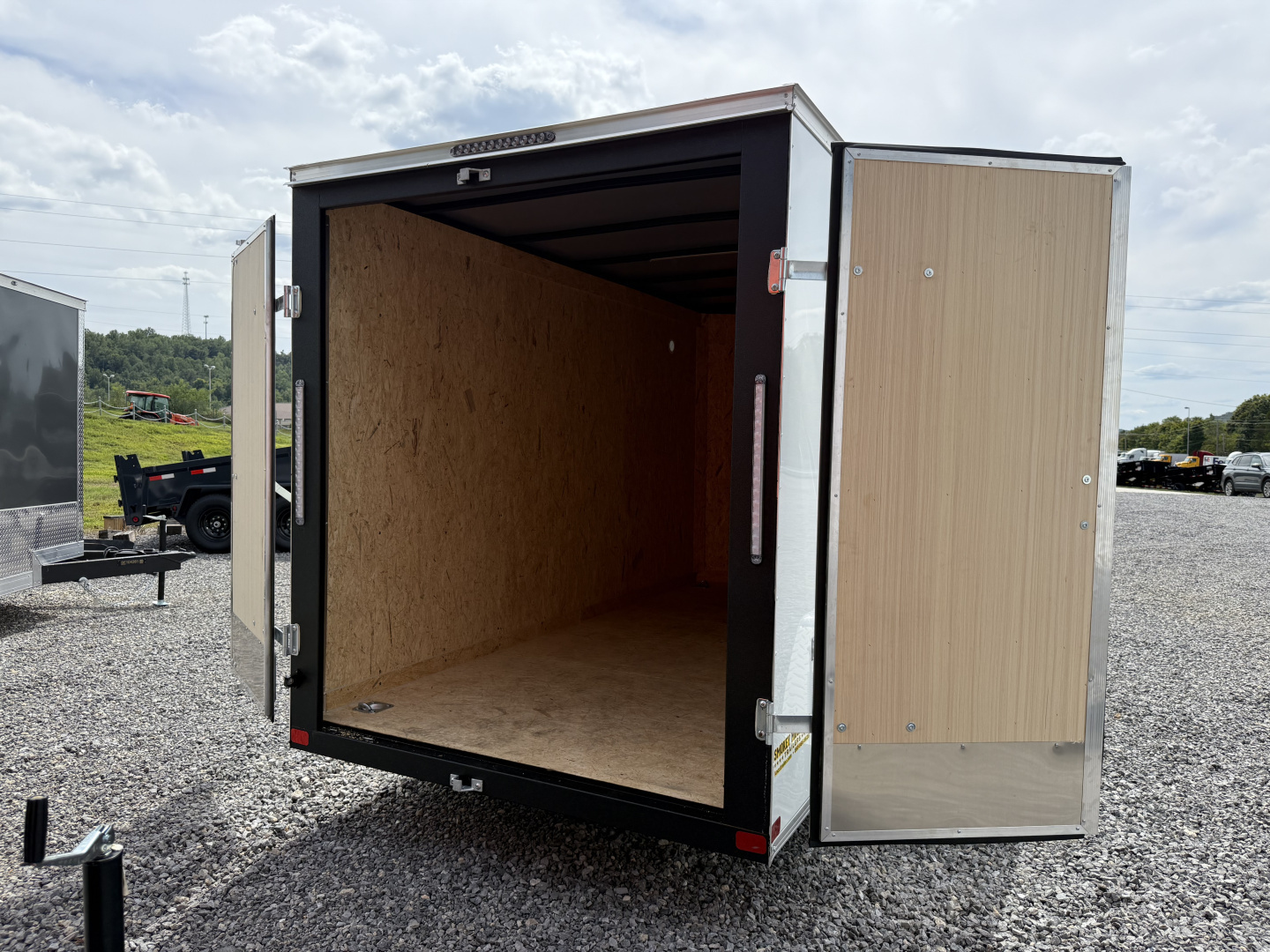 New 2025 Covered Wagon Trailers 6x12 SA .030 D/D Cargo / Enclosed Trailer