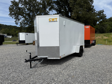 New 2025 Covered Wagon Trailers 6x12 SA .030 D/D Cargo / Enclosed Trailer