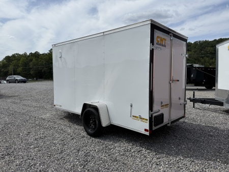 New 2025 Covered Wagon Trailers 6x12 SA .030 D/D Cargo / Enclosed Trailer