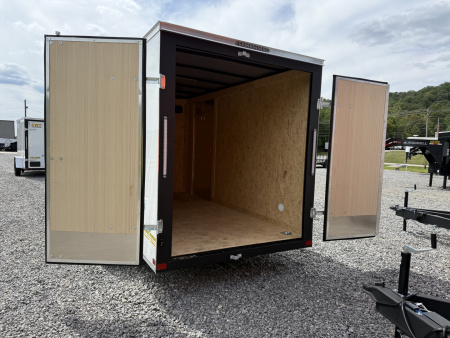 New 2025 Covered Wagon Trailers 6x12 SA .030 D/D Cargo / Enclosed Trailer