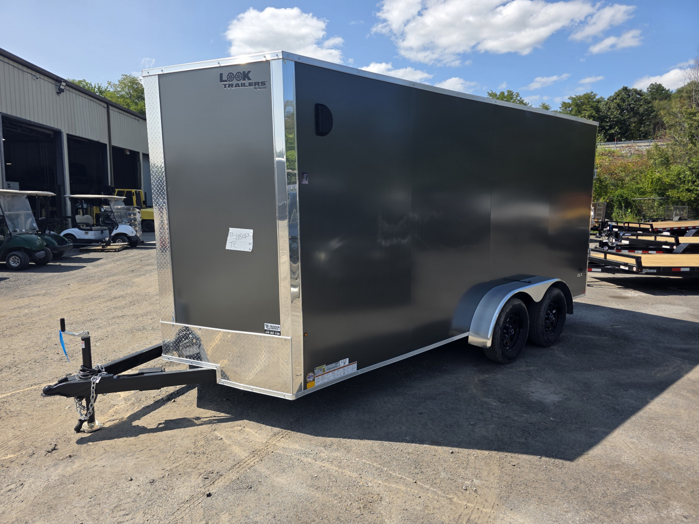 New 2026 Look Trailers ST DLX 7X16 - UTV Cargo / Enclosed Trailer