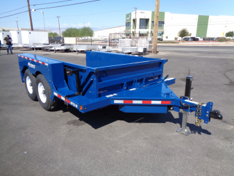 New 2025 AIR TOW * UT12-10 * 12Ft Drop Deck Equipment Trailer