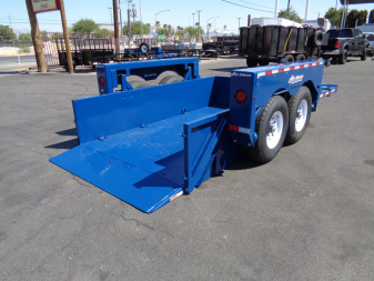 New 2025 AIR TOW * UT12-10 * 12Ft Drop Deck Equipment Trailer