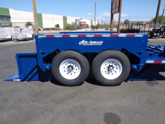 New 2025 AIR TOW * UT12-10 * 12Ft Drop Deck Equipment Trailer