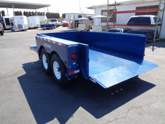 New 2025 AIR TOW * UT12-10 * 12Ft Drop Deck Equipment Trailer