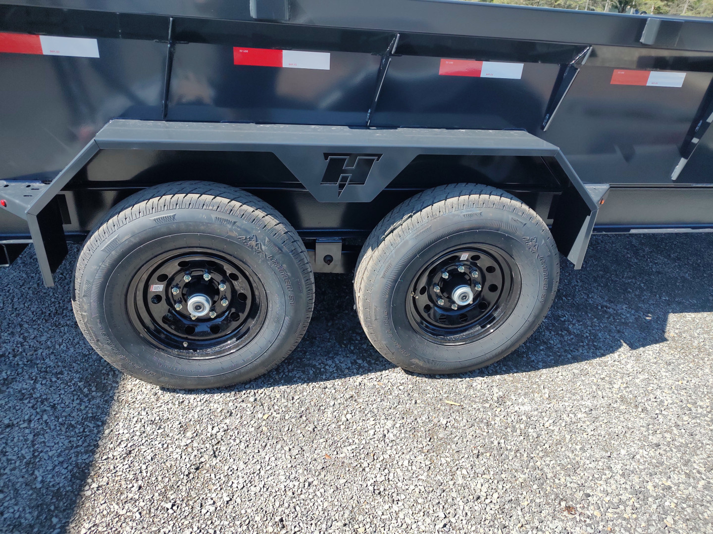 New 2026 Hillcrest Trailers 7'X14' HD 14K GVW Dump Trailer
