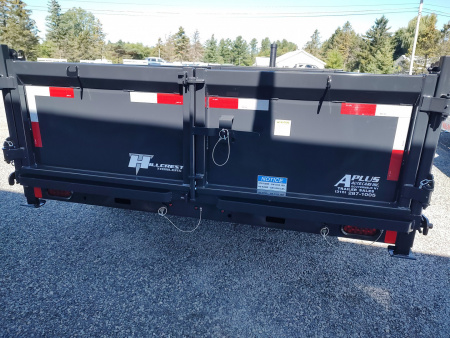 New 2026 Hillcrest Trailers 7'X14' HD 14K GVW Dump Trailer