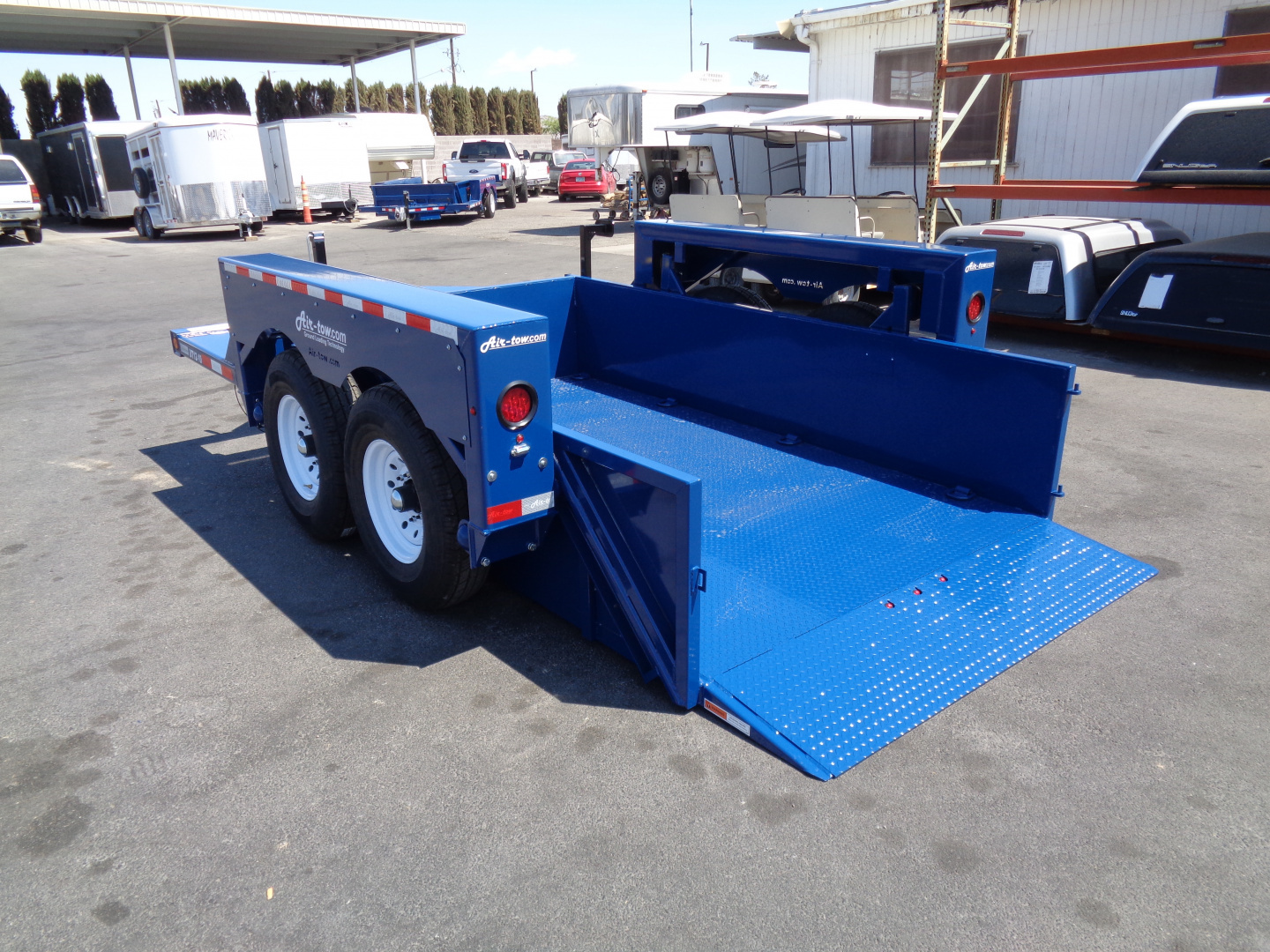 New 2025 AIR TOW * UT12-10 * 12Ft Drop Deck Equipment Trailer